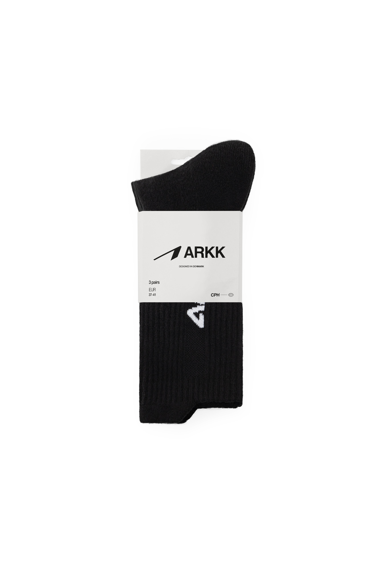 ARKK Accessories ARKK Tech Socks 3-pack | Black Socks